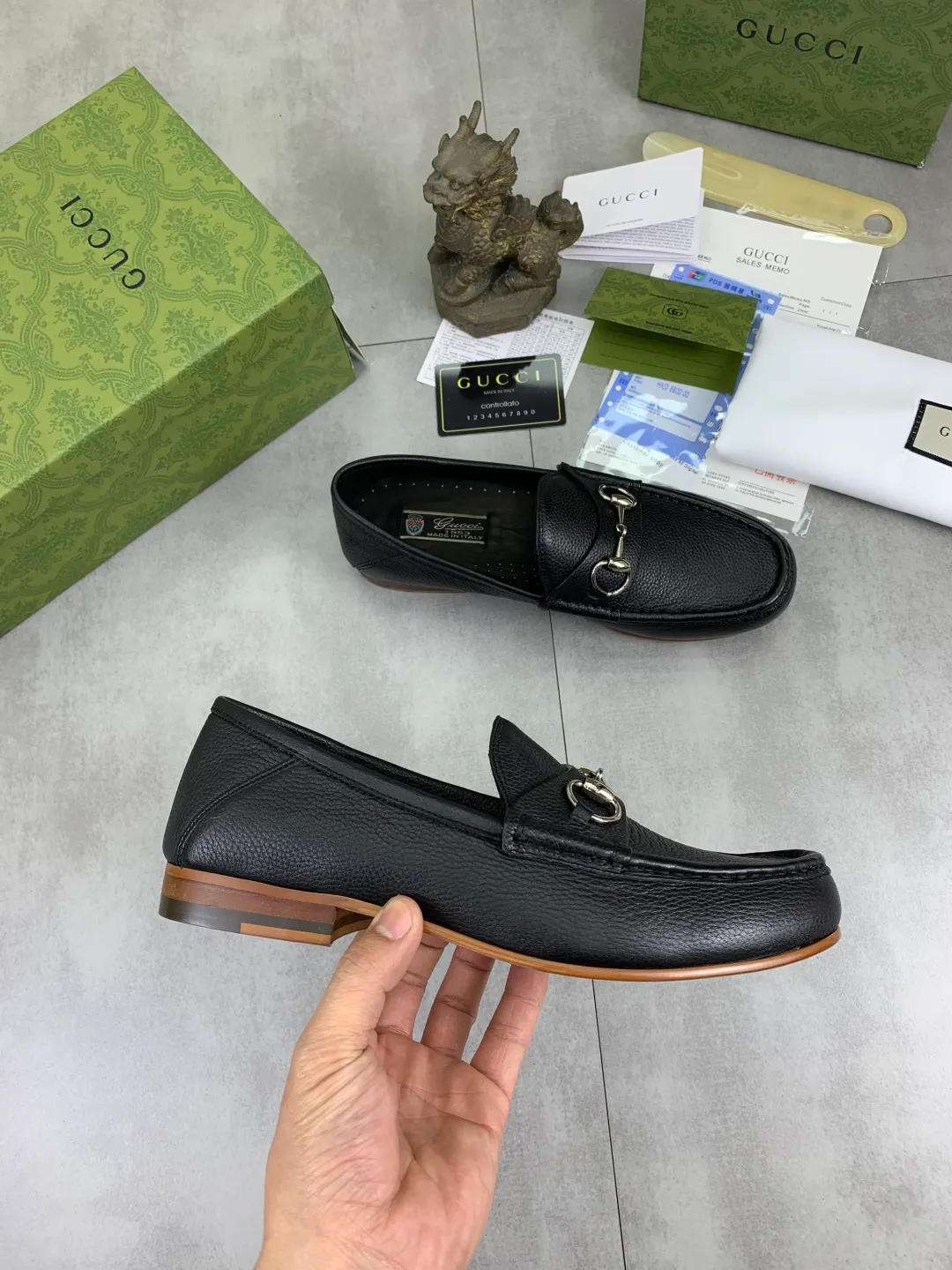 Men's men's shoes 💰P540 [New style] Water-dyed cowhide 💰💎💎💎 [Gucci] Gucci high-end men's formal business leather shoes, original order 1:1 authentic goods! Original imported high-end washed calfskin, original metal buckle, imported first-layer cowhide lining for feet, original outsole, men's shoe size: 38-44, multiple colors available